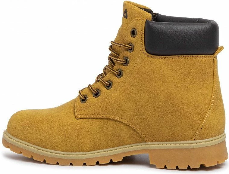 Këpucë Fila për meshkuj, ngjyrë kafe me portokalli