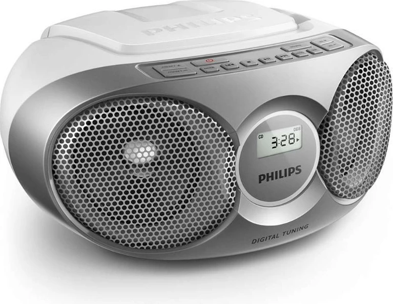Radio CD Philips AZ215S, boombox, argjendtë