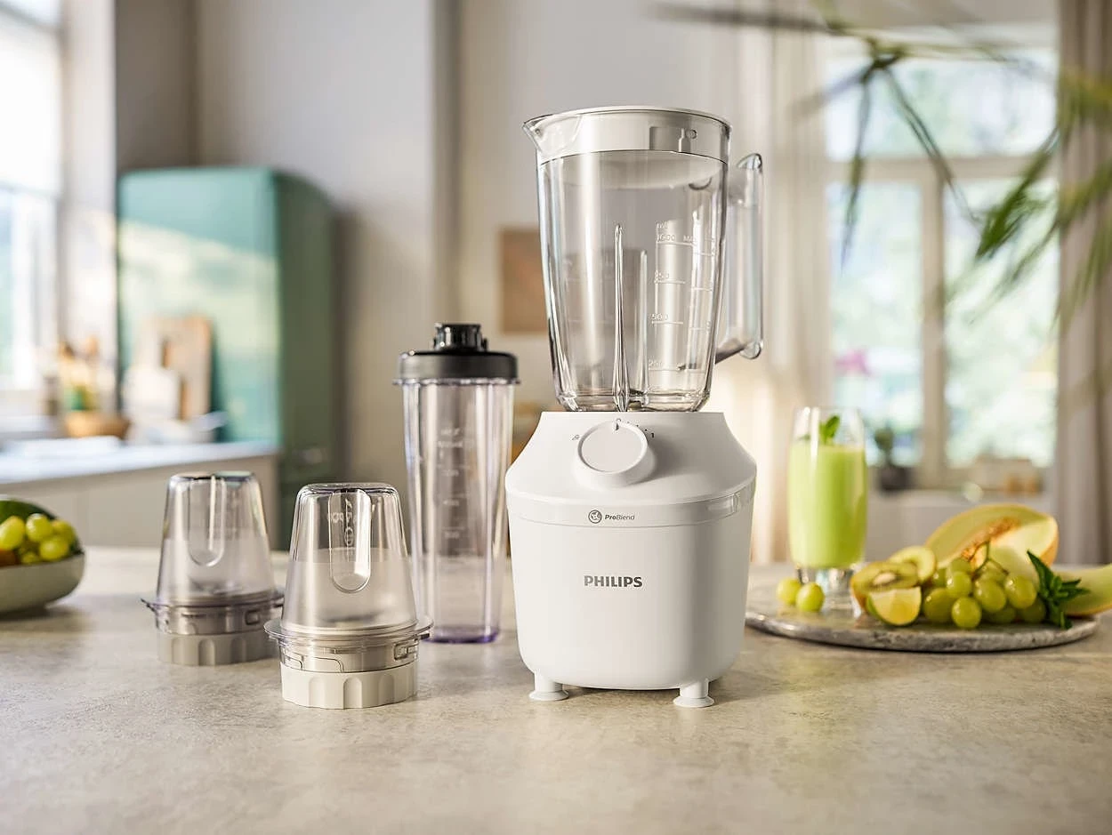 Blender Philips 3000 series HR2041/00, 1.9 L, 450 W, i bardhë