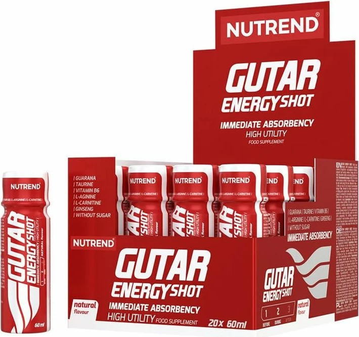 Gutar Energy Shot 20x60ml Natyral