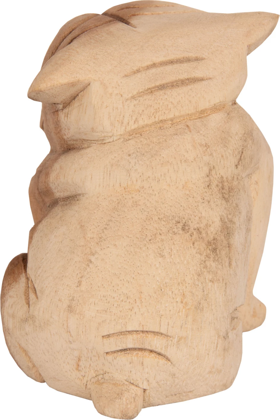 Dekor për dysheme DOZER FH7923 bulldog dru suar ngjyrë natyrale 9x8x12H cm