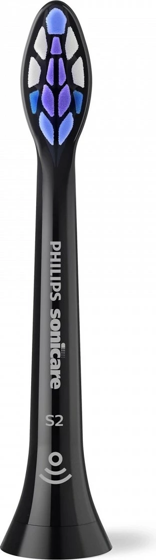 Koka zëvendësuese furçe dhëmbësh, Philips Sonicare, HX6054/88 Sensitive Standard, e zezë, set 4 copë