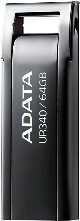 Pendrive Adata UR340, 64GB, USB 3.2 Gen 1, e zezë
