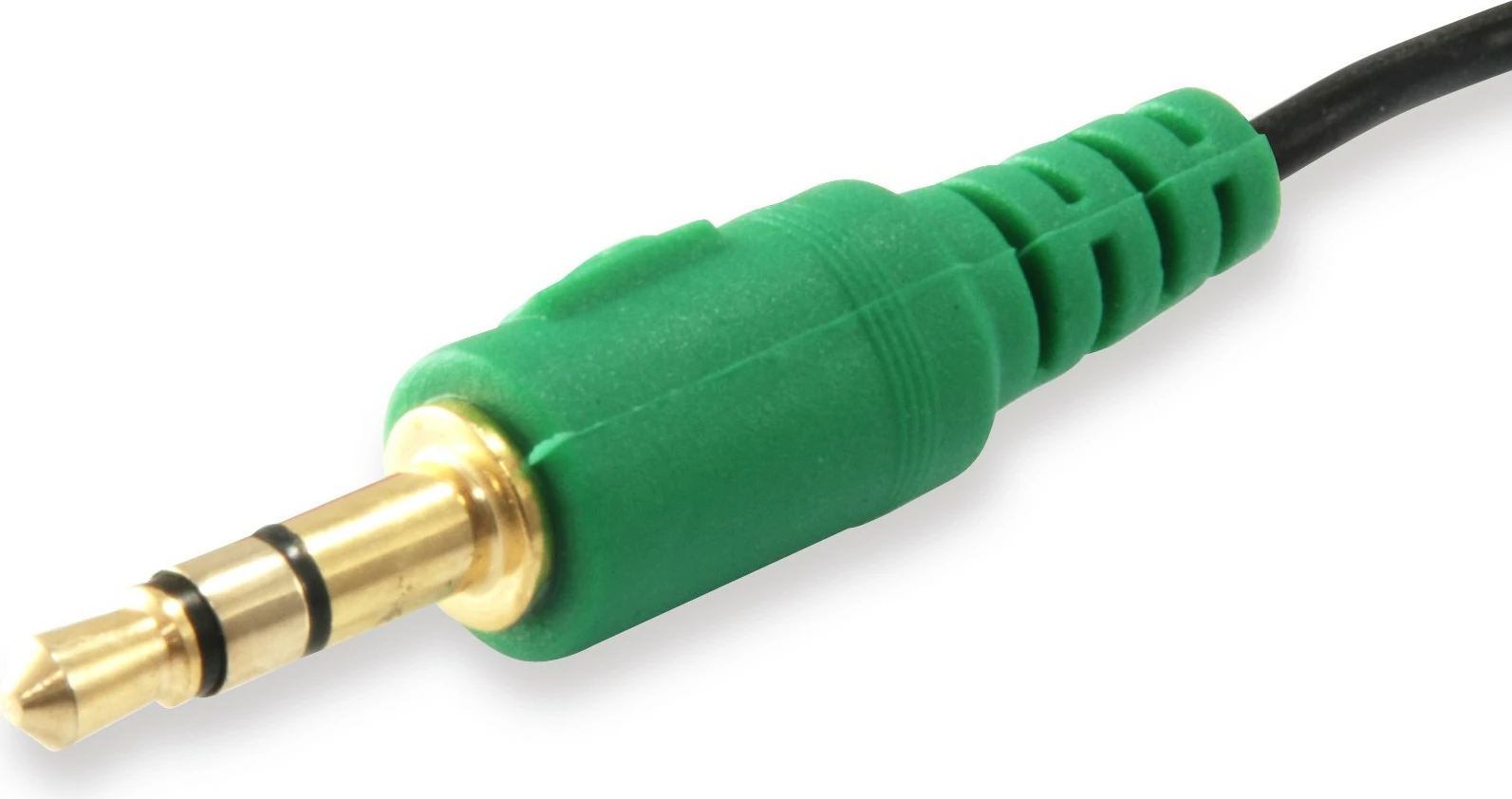 Kabllo audio splitter Equip 3.5mm, 2x3.5mm, 0.13m, e zezë