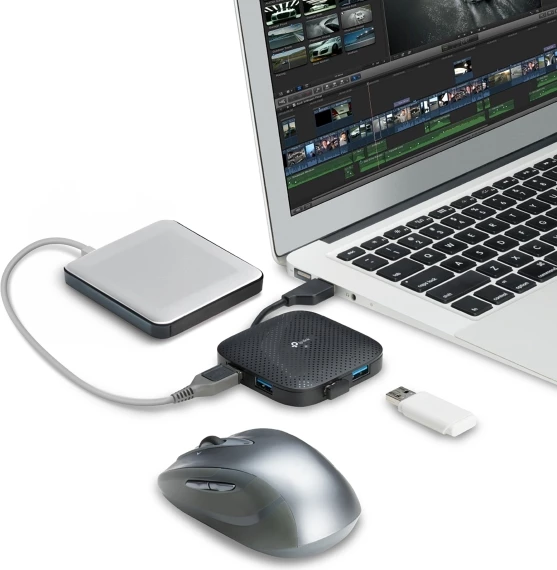 hub USB 3.0 TP-LINK UH400 V5, 4 porta, i zi