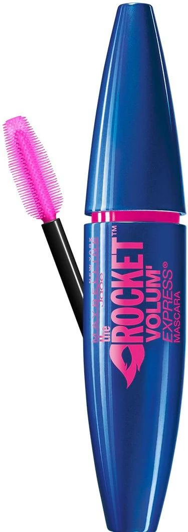 Maskarë për qerpikë Maybelline The Rocket Volum Express, Black 9.6 ml