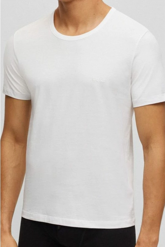 Maicë për meshkuj Boss, të bardha