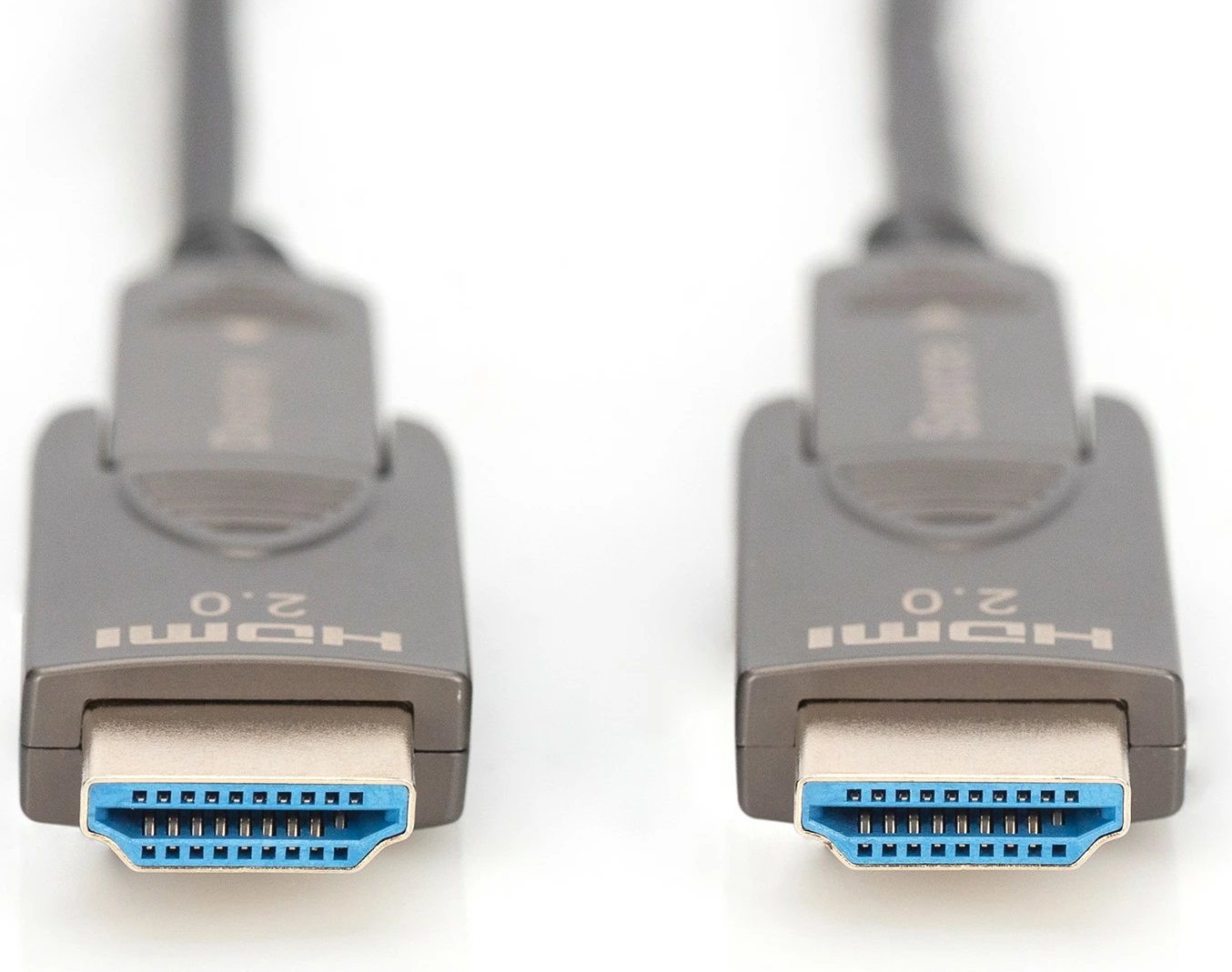 Kabëll HDMI AOC Hybrid Digitus 15m, 4K, Plug i heqshëm, i zi
