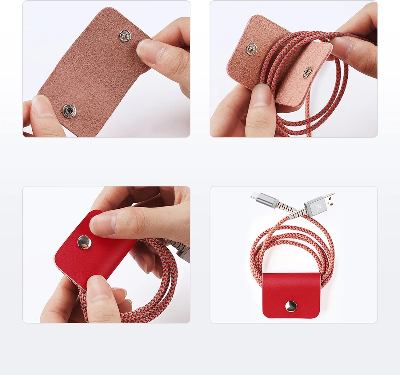 Mbështjellës Dux Ducis Hivo për iPhone 14 Pro Max, lëkurë natyrale, kafe