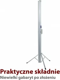 Ekran projekcioni ART ER T120 4:3, 120", 244x183cm, me stativ, Manual