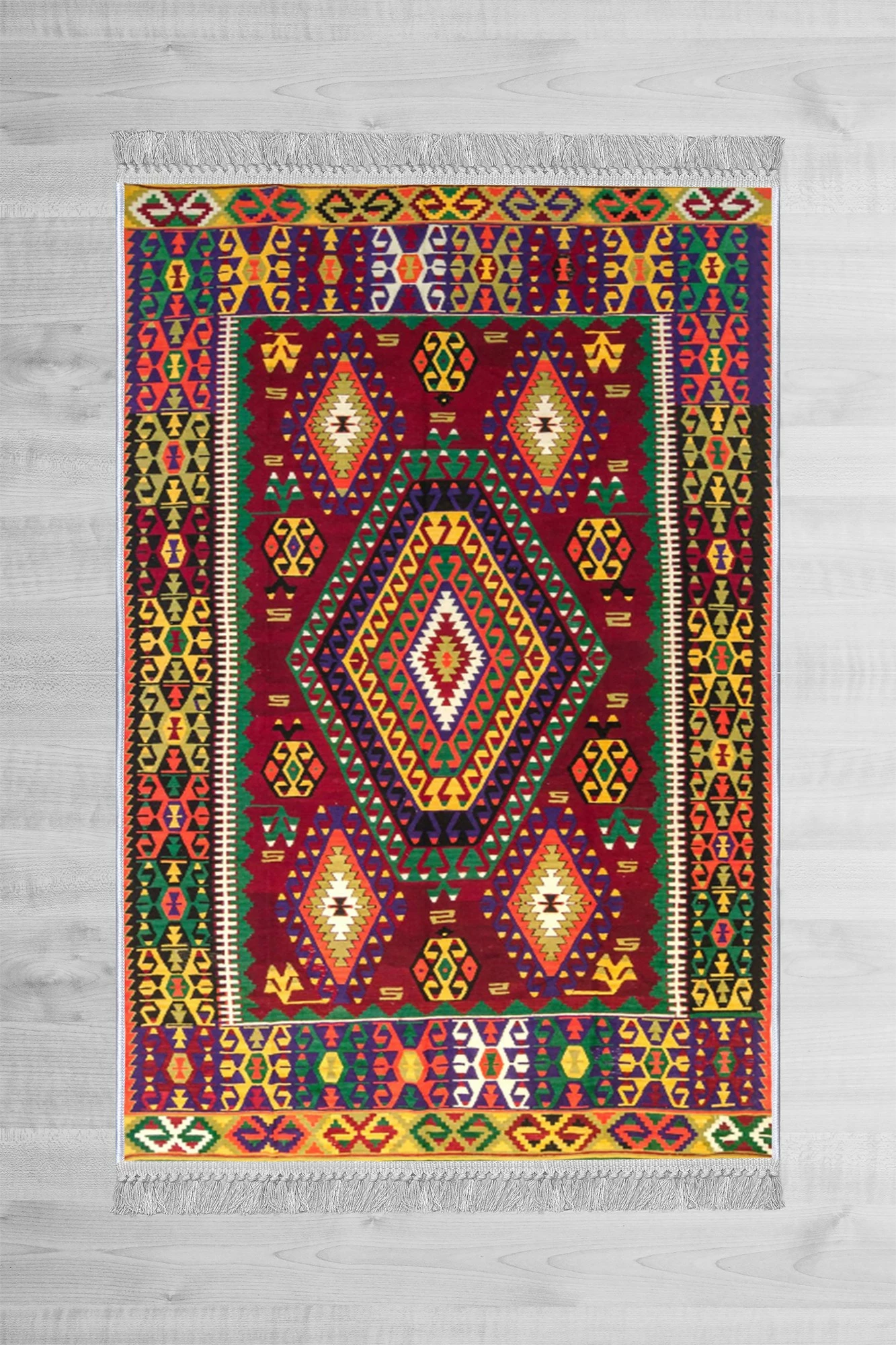 Qilim Velvet Conceptum Hypnose, shumëngjyrësh, 80x120cm, Els1782