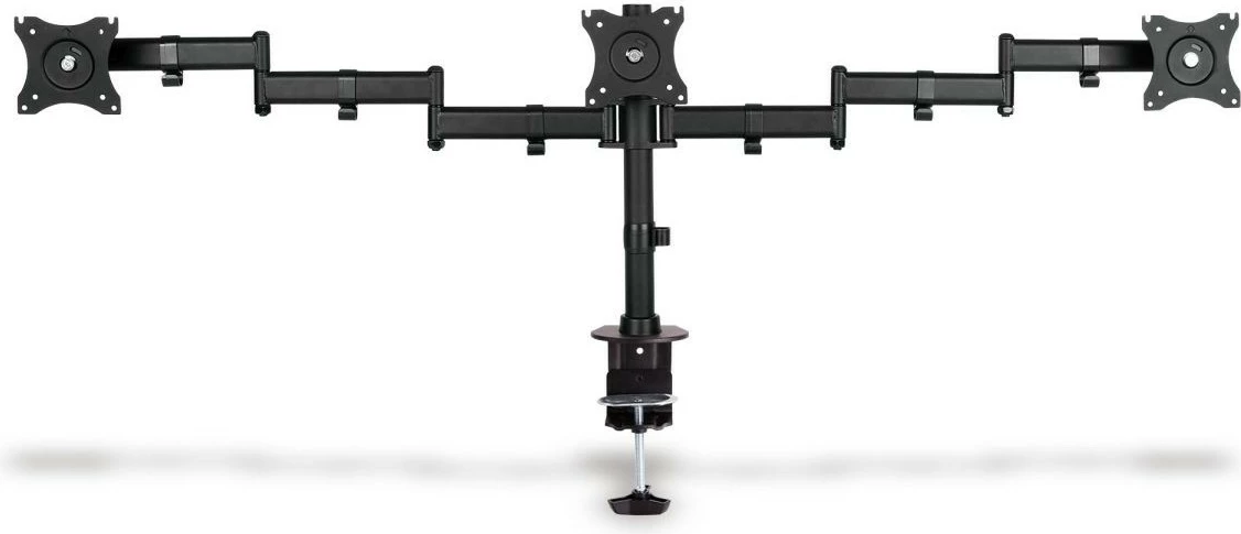 Mbajtëse tavoline për 3 monitorë Digitus DA-90362, deri 27", e zezë