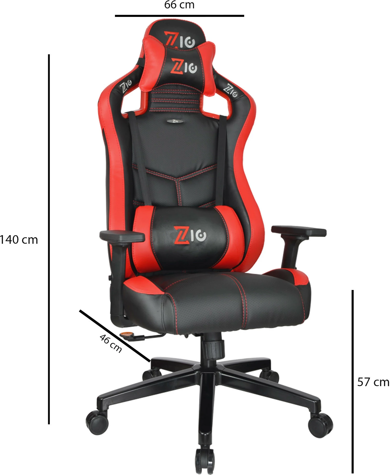 Karrige gaming Skye Decor, Zio Venom, e kuqe