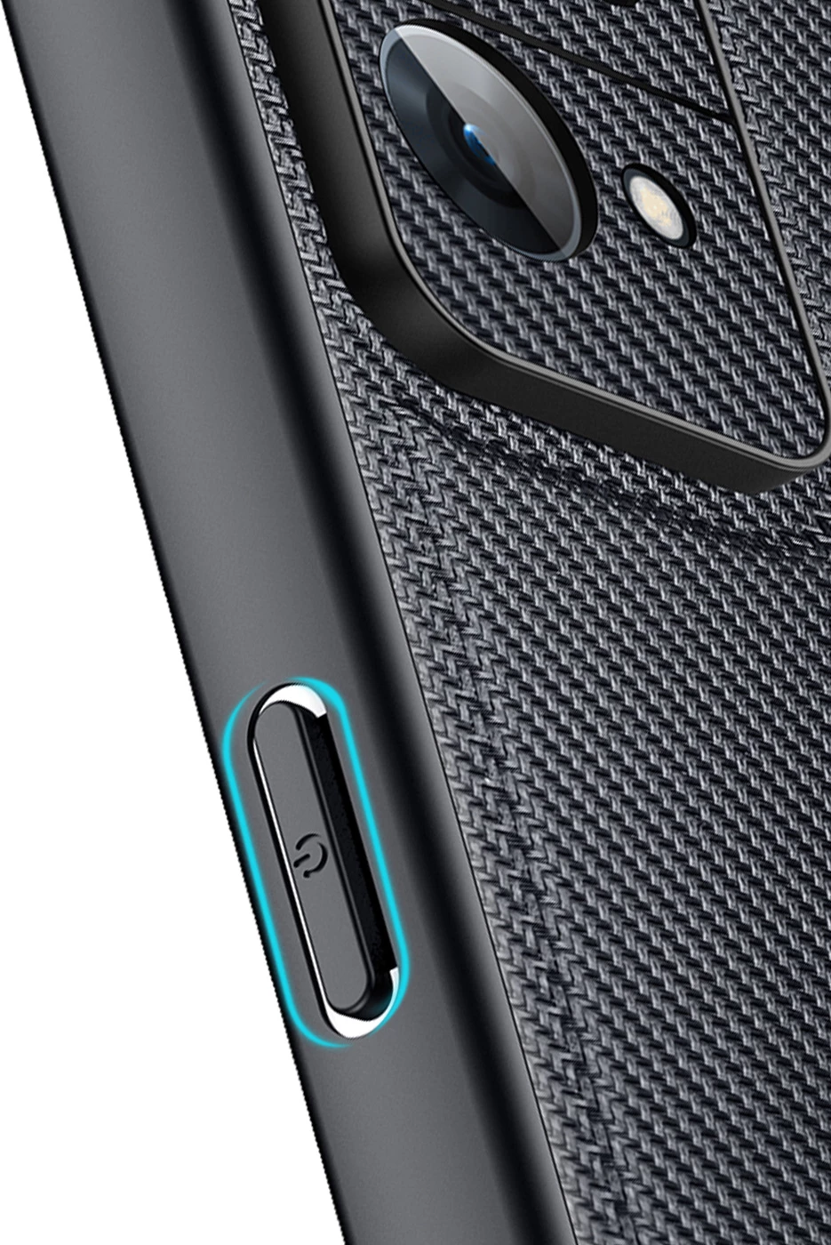 Mbështjellës Dux Ducis Fino për Oppo Reno 7 Pro 5G, najlon, i zi