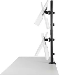 Mbajtëse tavoline vertikale për 2 monitorë Kensington K53802WW deri 32" VESA 75x75/100x100 e zezë