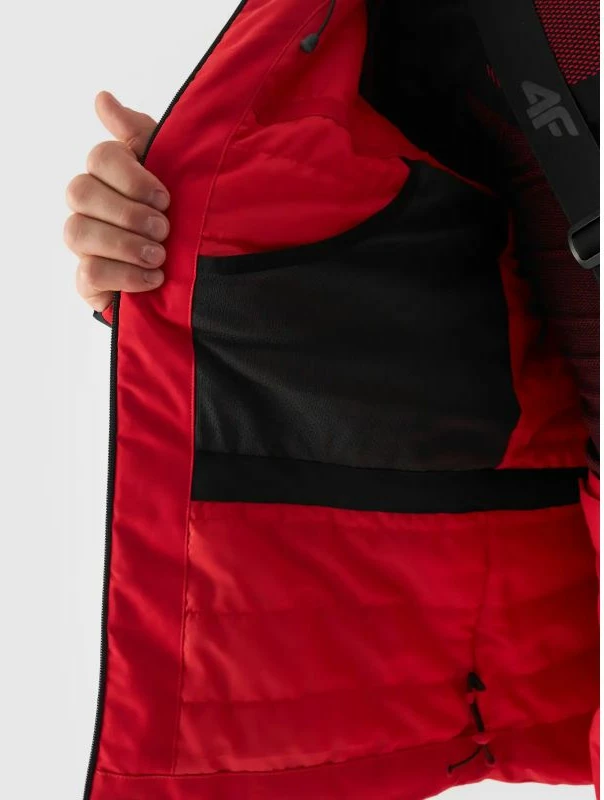 Jakne ski për meshkuj 4f, e kuqe