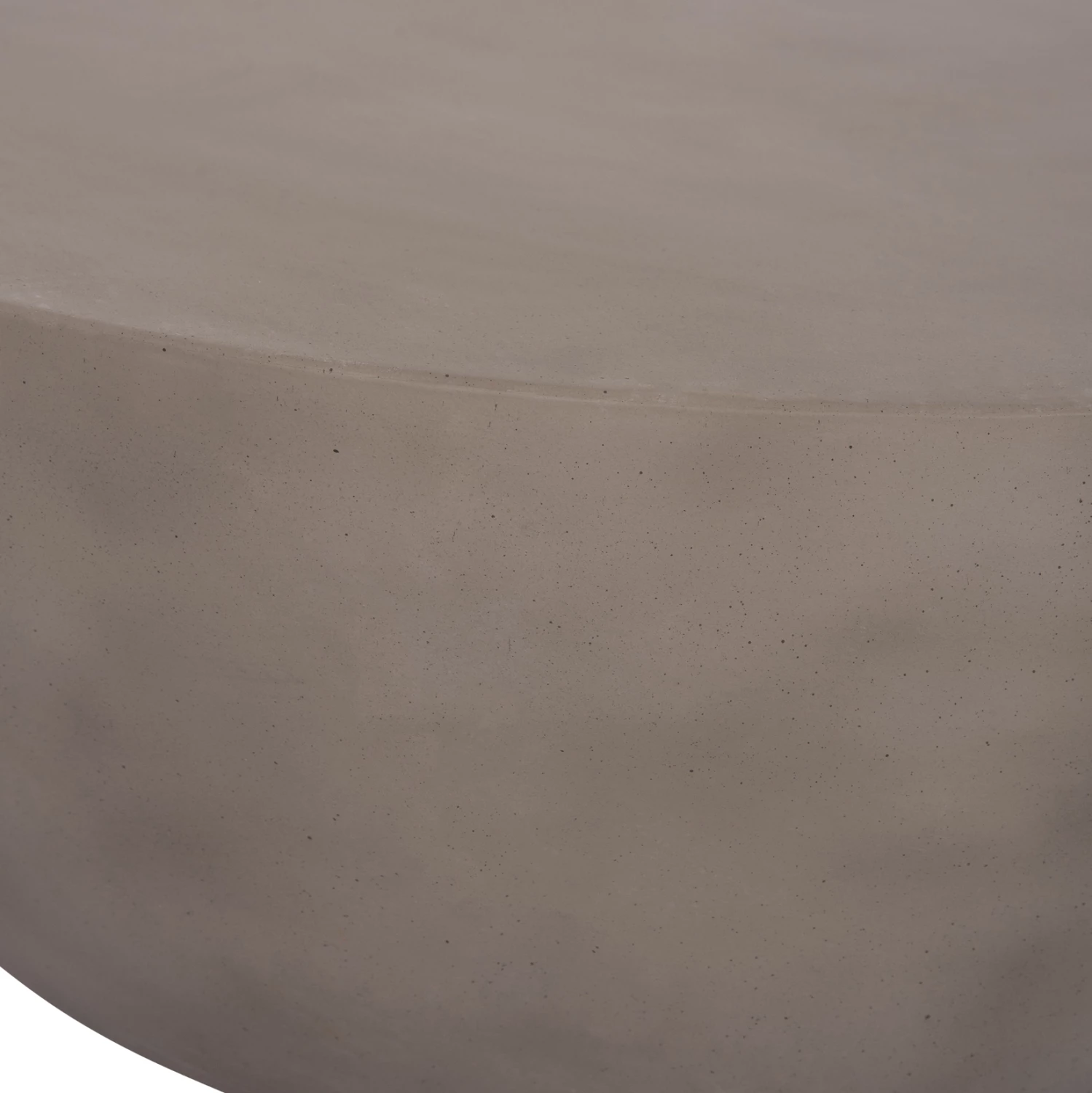 Tavolinë kafeje rrethore ALLAN, fibër-cement, gri, FH18162.03, Φ92x49Hcm