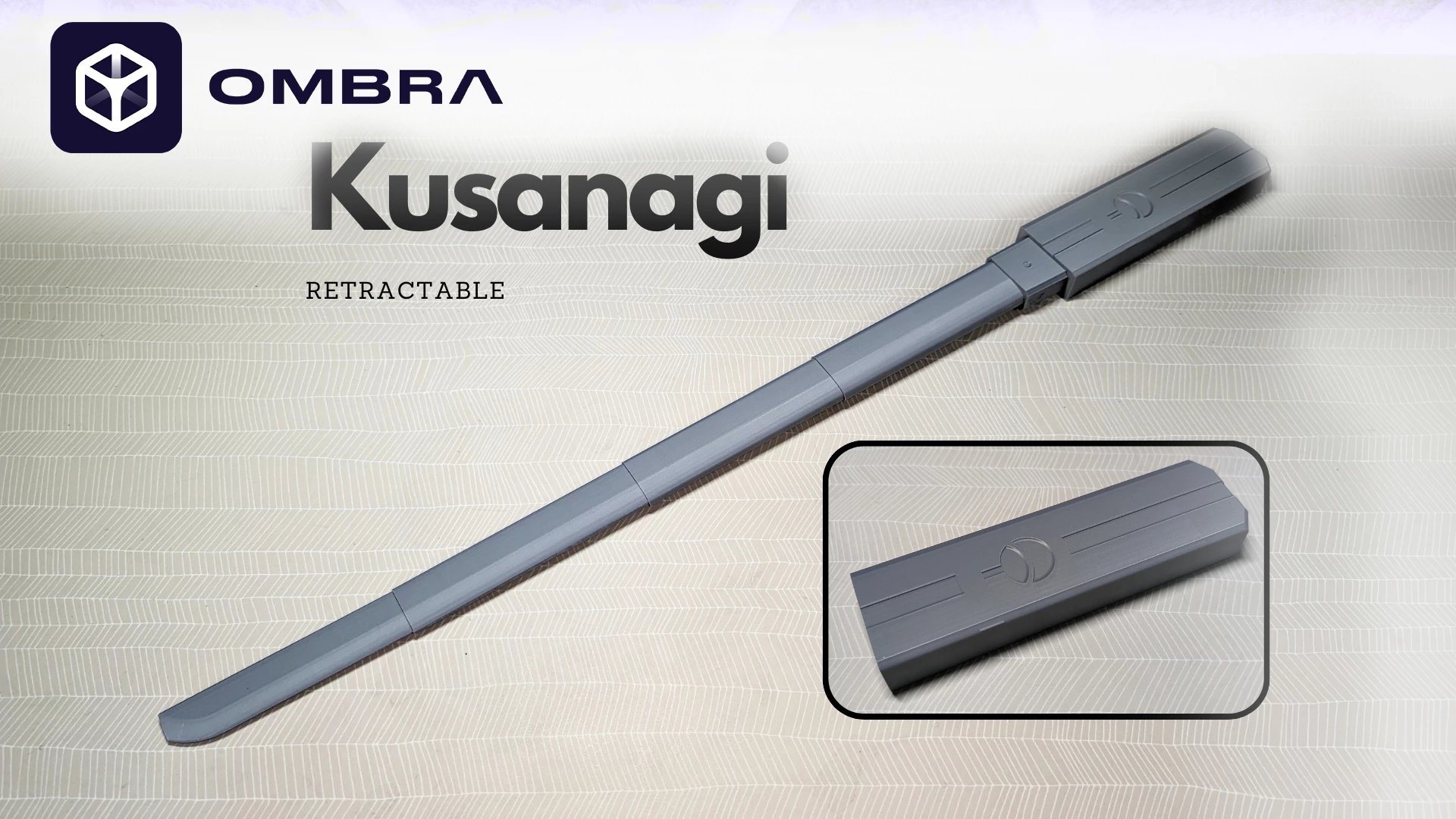 Shpata: Kusanagi (Retractable) - e zezë