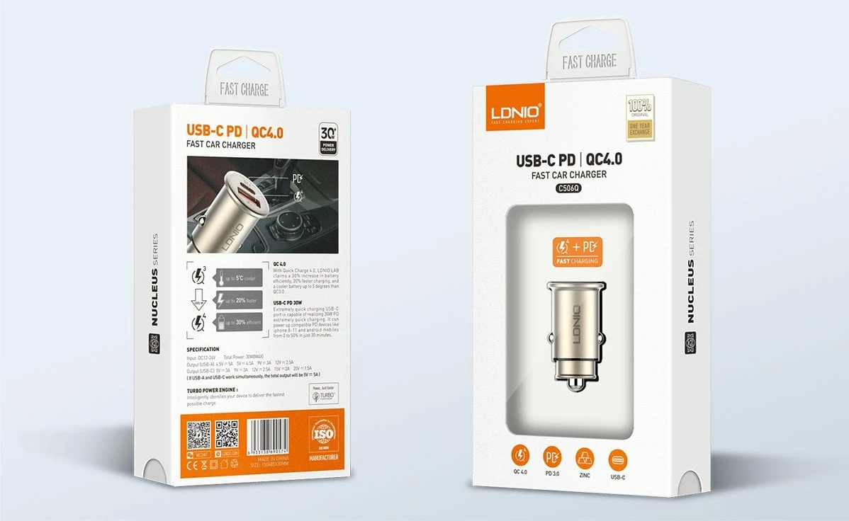 Karikues Për Veturë LDNIO C506Q (Ari)