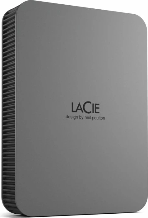 Hard disk i jashtëm portativ LaCie Mobile Drive Secure STLR5000400 5TB USB-C 2.5" me enkriptim AES-256, Space Grey