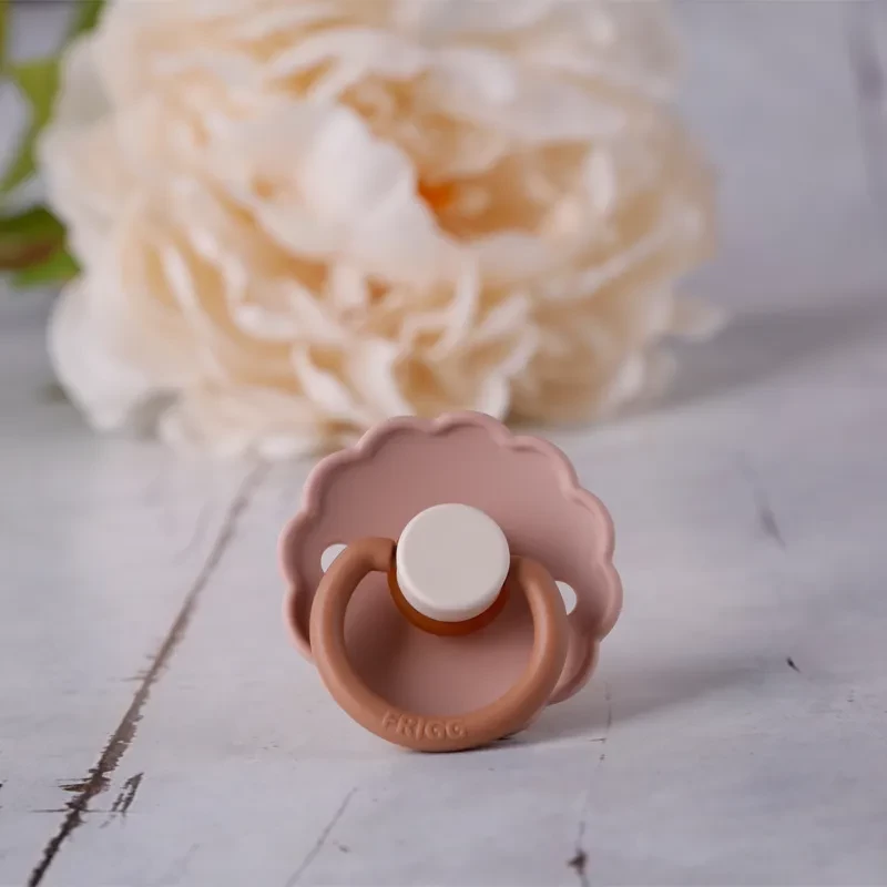 Biberon FRIGG Daisy, 6-18 muaj, 1 copë, rozë/e kaftë