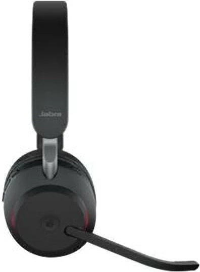 Kufje Jabra Evolve2 65 MS Stereo 26599-999-989, reach 30m, kabllo 1m, e zezë