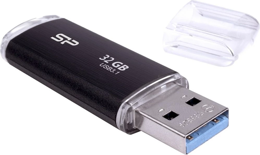 USB, Silicon Power Blaze B02,Flash Drive,32GB,Type-A 3,2 i zi