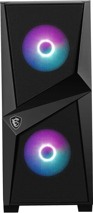 Kasë për Lojëra MSI MAG FORGE 100M, e Zezë