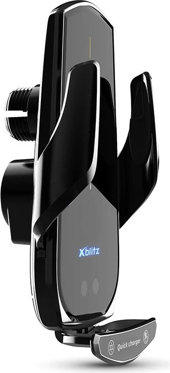 Mbajtës automatik për makinë Xblitz FX5 EXCLUSIVE me karikim wireless, i zi