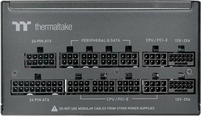 Furnizues rryme Thermaltake Toughpower PT 1200W 80+ Platinum modular ATX 3.1 Gen5, zi