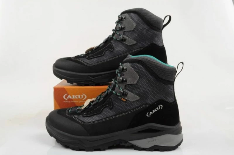 Atlete trekking për meshkuj Aku, të zeza/gri