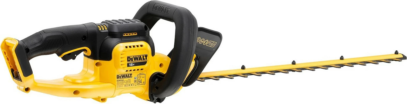 Gërshërë shkurresh DeWALT DCMHT563N-XJ, bateri 18V, 5Ah, 55cm, verdhë