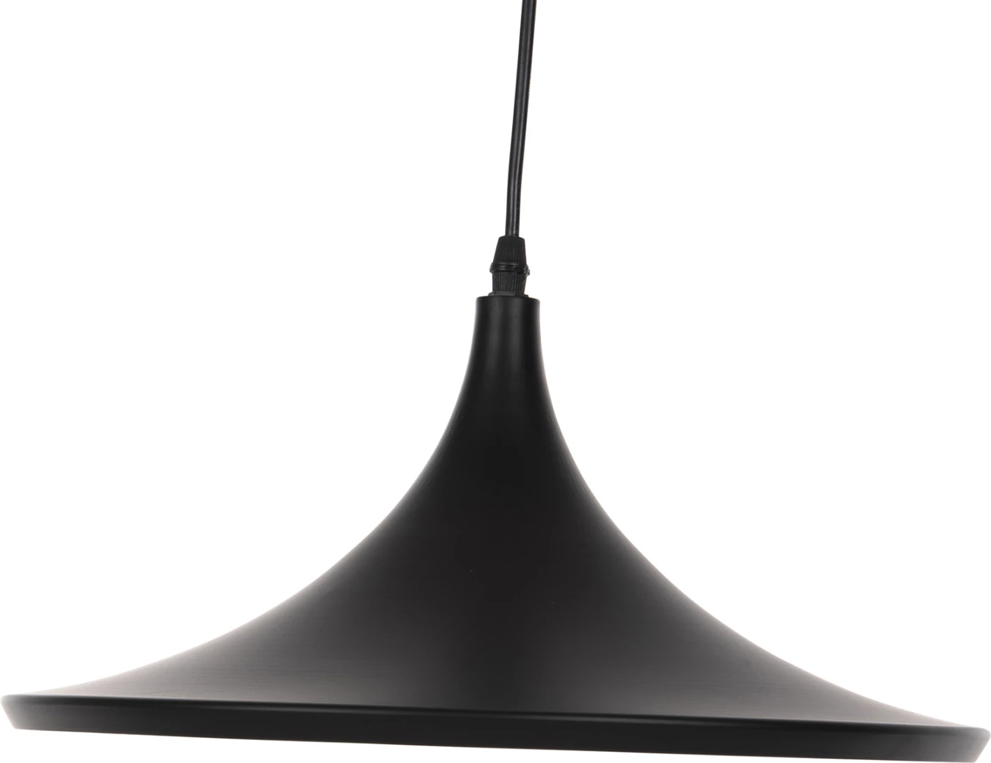 Llambë varëse tavani, alumini, ngjyrë e zezë dhe ari, FH4133, Φ36x112H cm