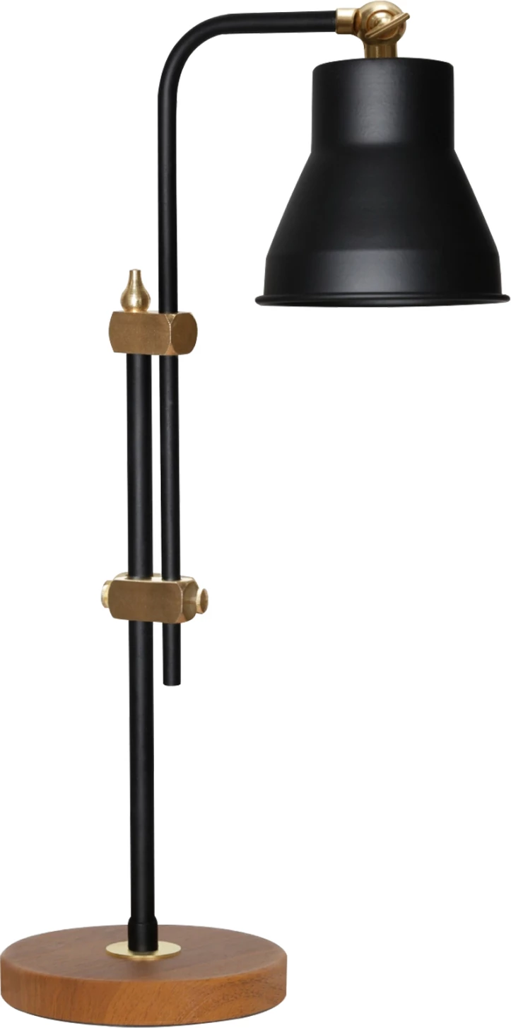 Llambë tavoline dekorative, ngjyrë e zezë, FH7587.01