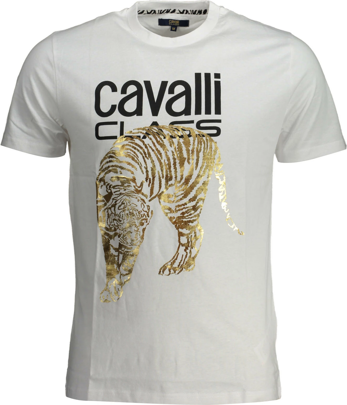 Maicë për meshkuj Cavalli Class, të bardhë