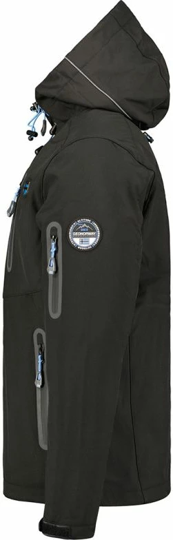 Jakne softshell për meshkuj Geographical Norway, e zezë