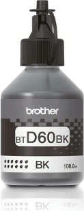 Toner Brother BTD60BK, për printer Brother, 108 ml, i zi