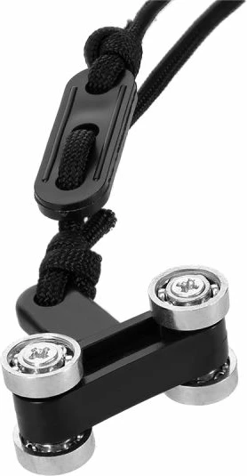 Set hula hop me peshë dhe rrip beli HMS HHW11 BR163, të zeza, plus size