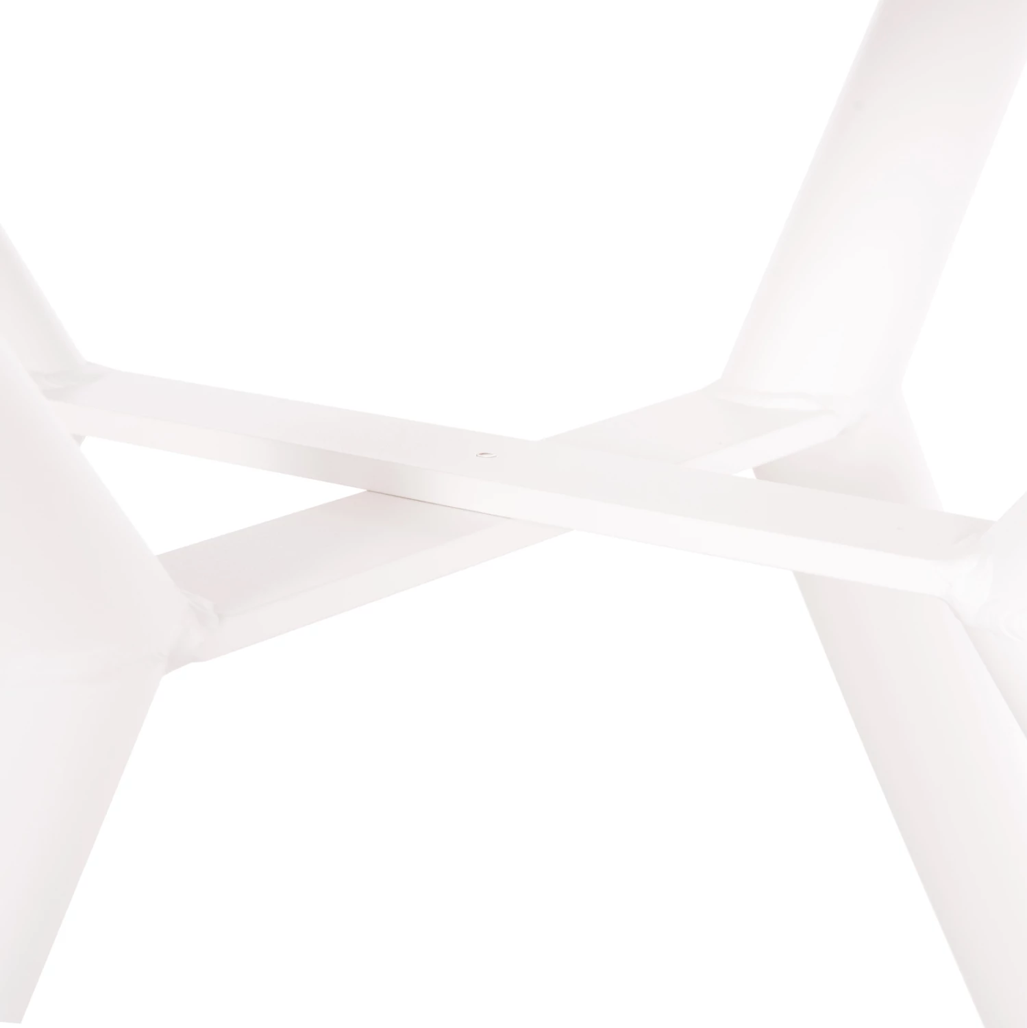 Tavolinë e jashtme e rrumbullakët, alumini i bardhë, FH6290.02, Φ126Χ74Hcm