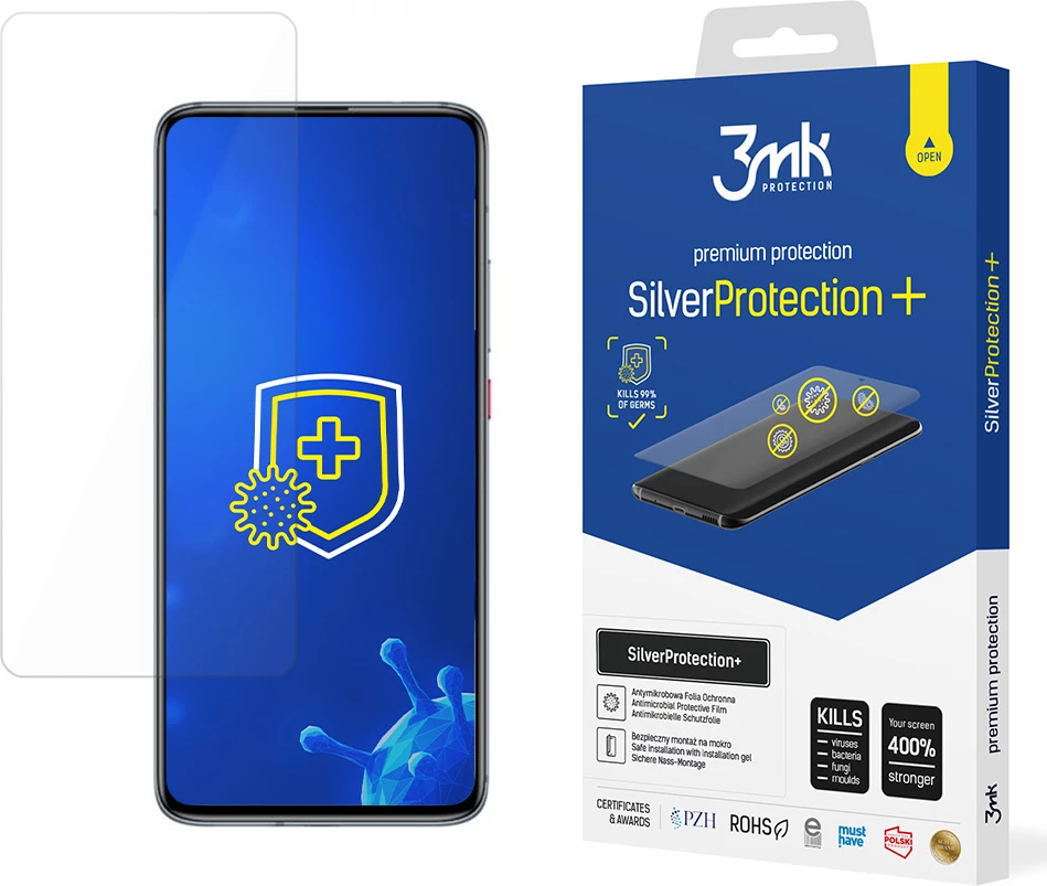 Folje mbrojtëse për ekran, 3mk Protection SilverProtection+ për Xiaomi Poco F2 Pro 5G, Transparent