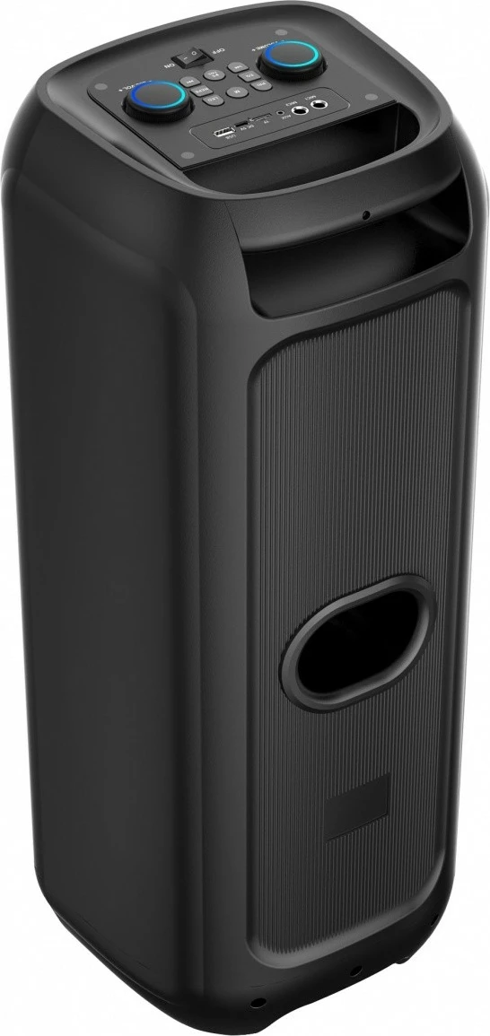 Altoparlant Bluetooth Media-Tech POWER AUDIO MAX MT3185, 120W RMS, Bluetooth 5.3, TWS, MP3 MicroSD/USB, AUX, FM, Karaoke, USB-C, i zi