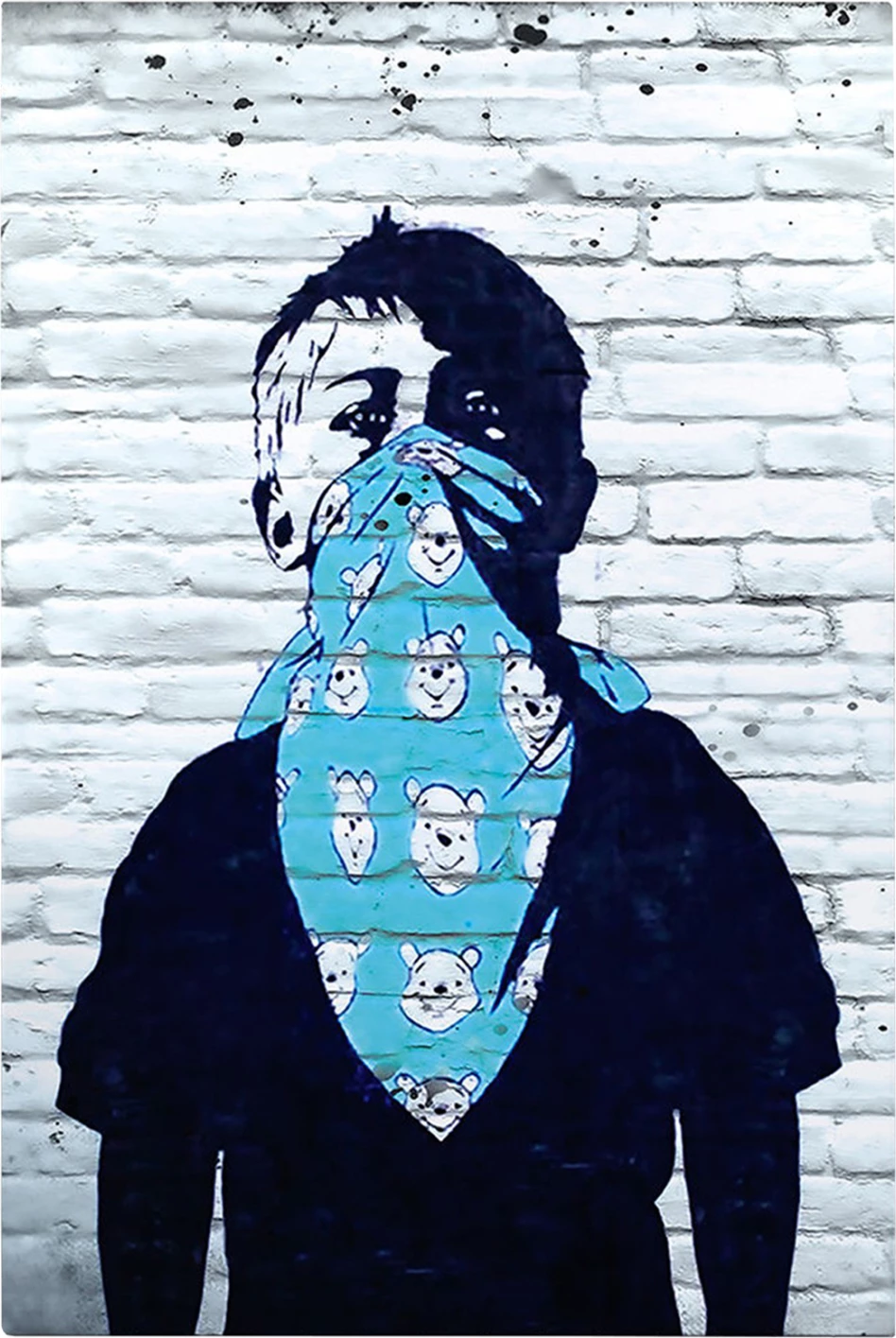 Pikturë muri GOBI, kanavacë e printuar, 50x3x70cm