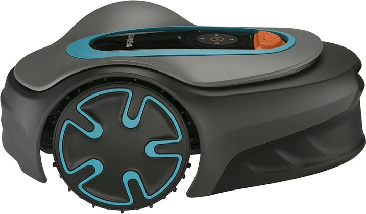 Robot kositës bari Gardena SILENO minimo 250 qm, gri/blu