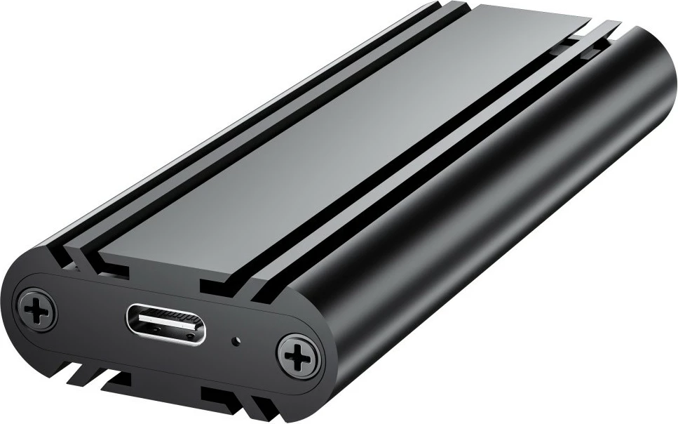 Kasë iBOX HD-07 për SSD M.2 NVMe, USB 3.2, Alumini, E zezë