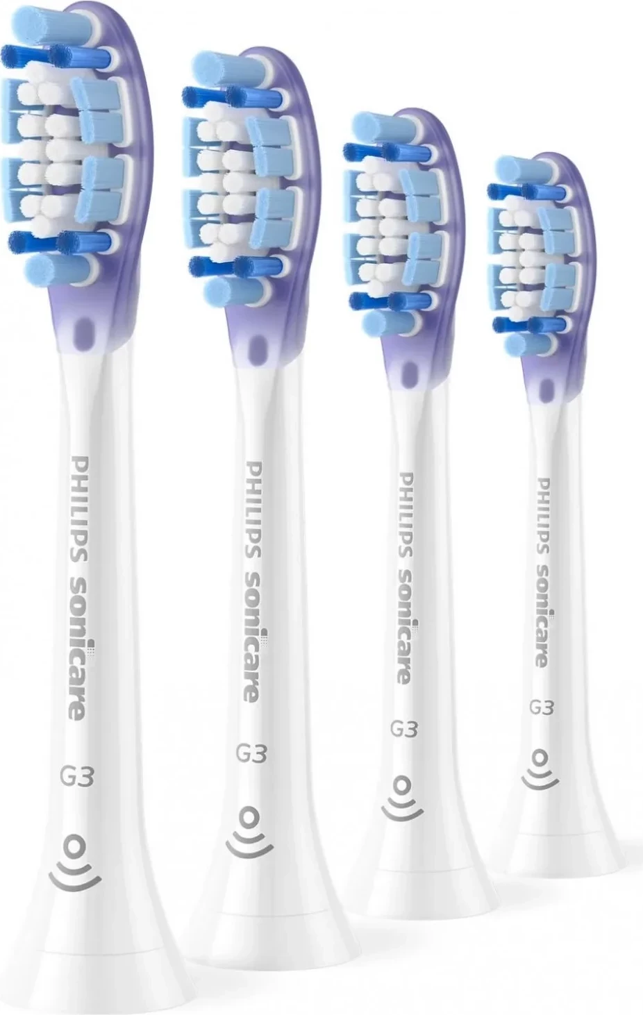 Koka rezervë për furçë dhëmbësh Philips Sonicare G3 Premium Gum Care HX9054/87, 4 copë, bardhë