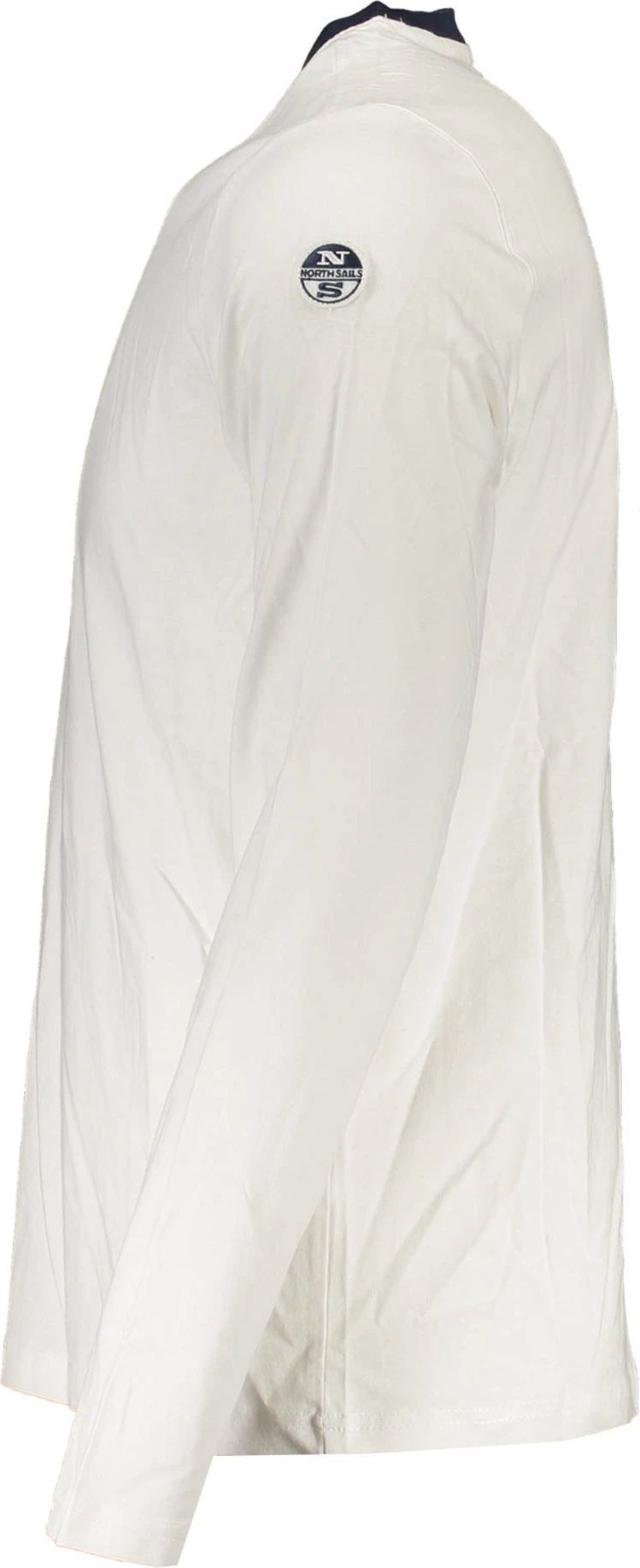 Maicë me mëngë të gjata NORTH SAILS për meshkuj, e bardhë