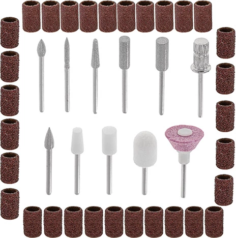 Freze elektrike për thonj, Adler, AD 2181, deri 13500 RPM, 5 shpejtësi, rikarikues USB-C me LED, set 11-në-1, rozë