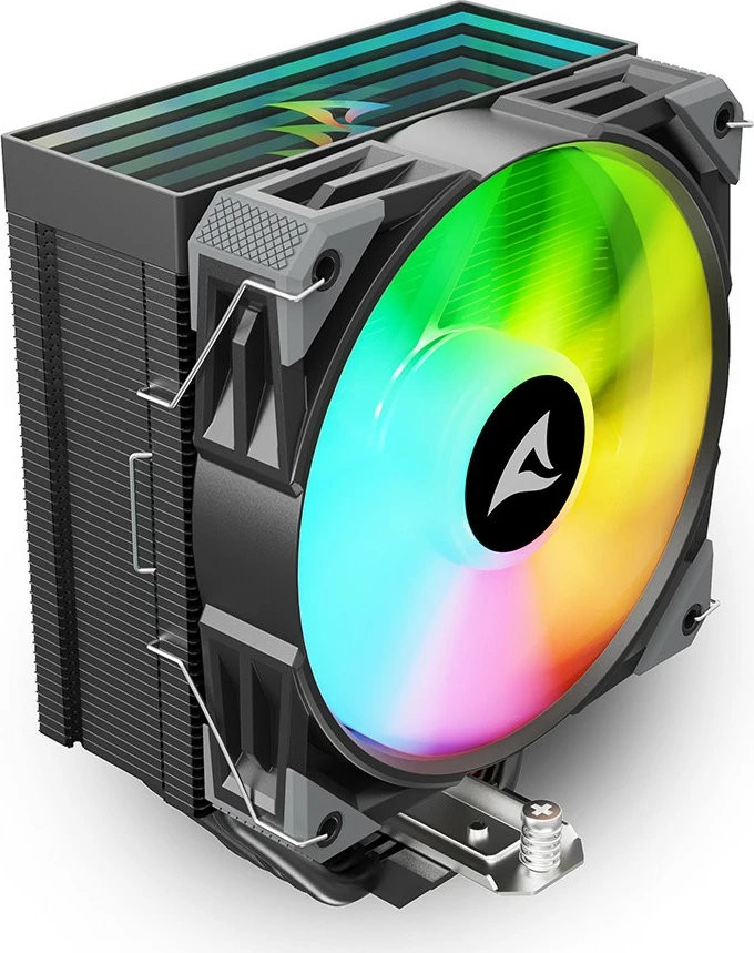 Ftohës ajri Sharkoon A50 RGB, 120mm, për procesor, i zi