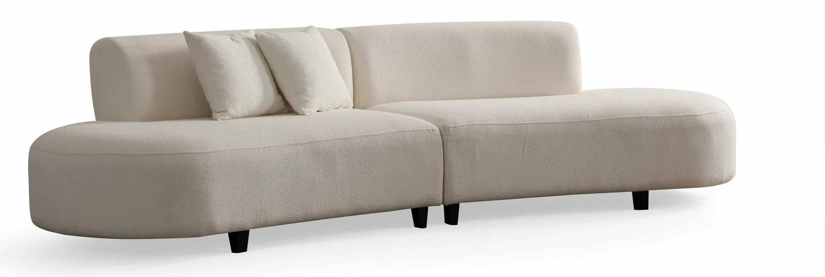 Kënd divani Atelier del Sofa, ngjyrë krem, (1L + 1R) - kënd v2