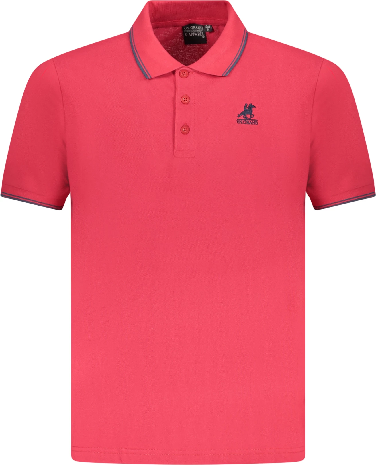 Maicë polo për meshkuj U.S. GRAND POLO, e kuqe